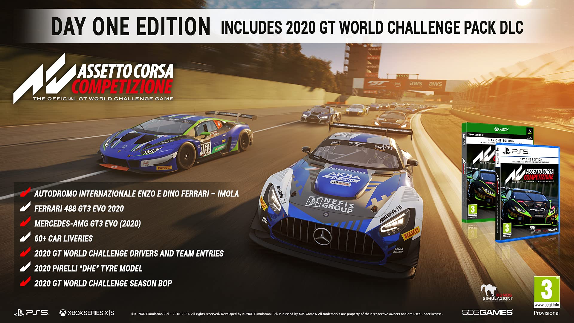 Assetto Corsa Competizione Day One Edition Assetto Corsa Competizione Day One Edition